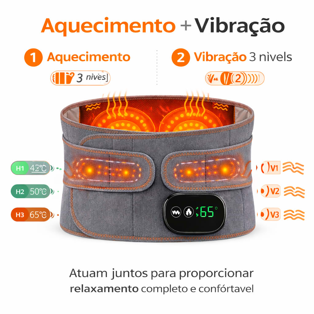 Como funciona - aquecimento e vibração
