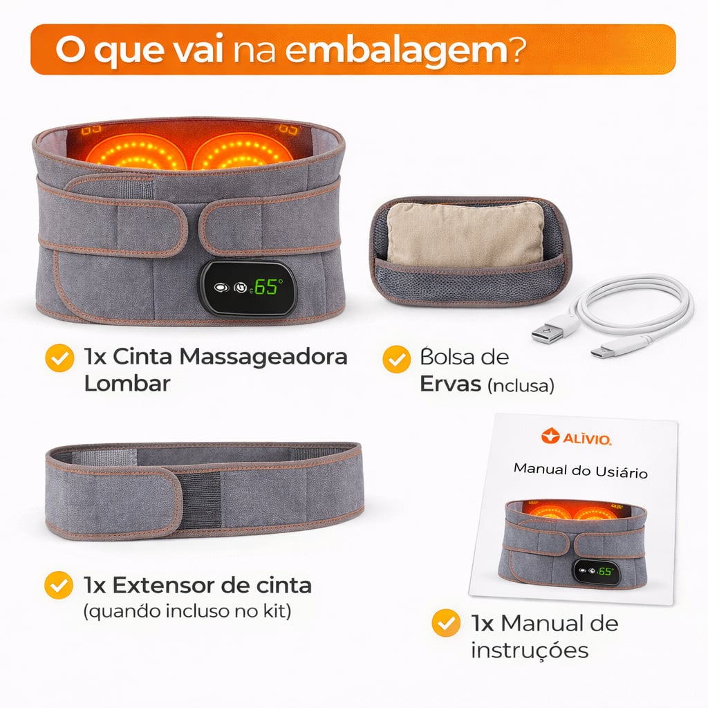 O que vem na embalagem