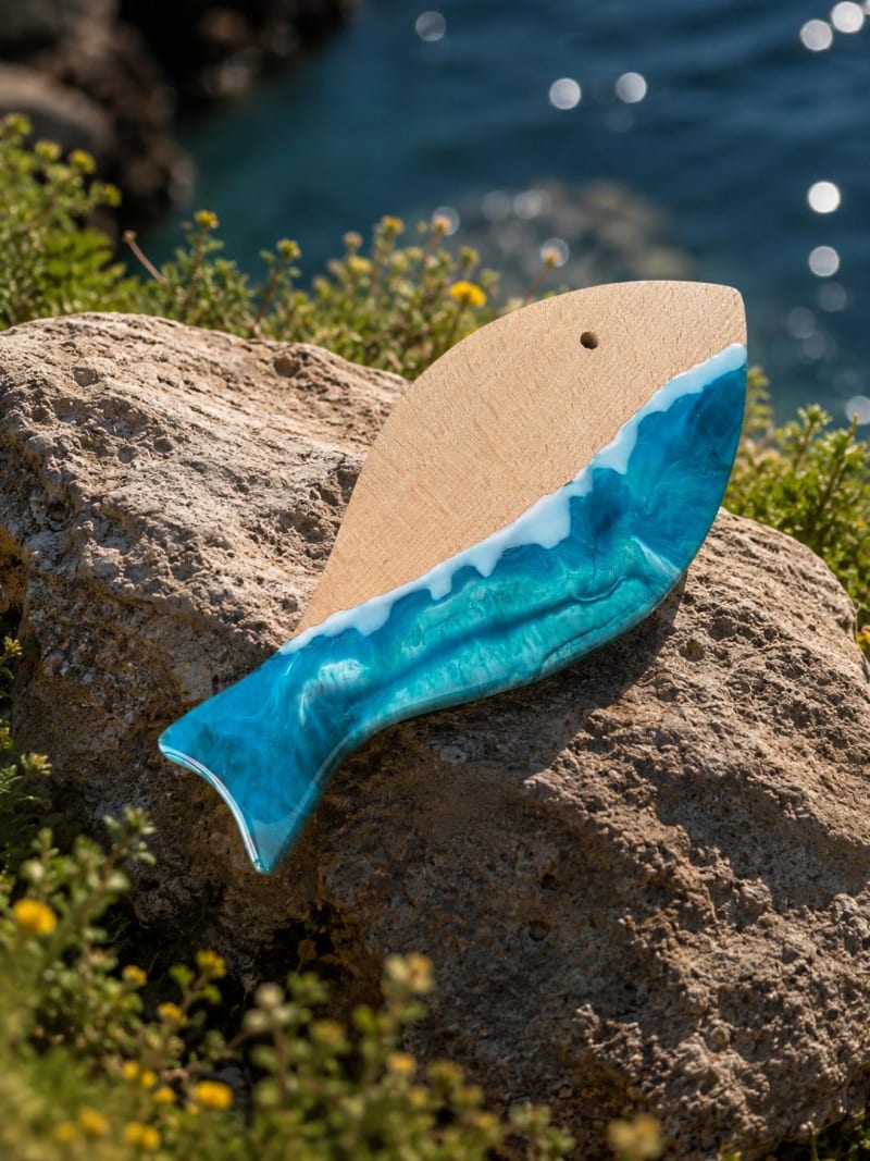 Blue Tide Serving Board