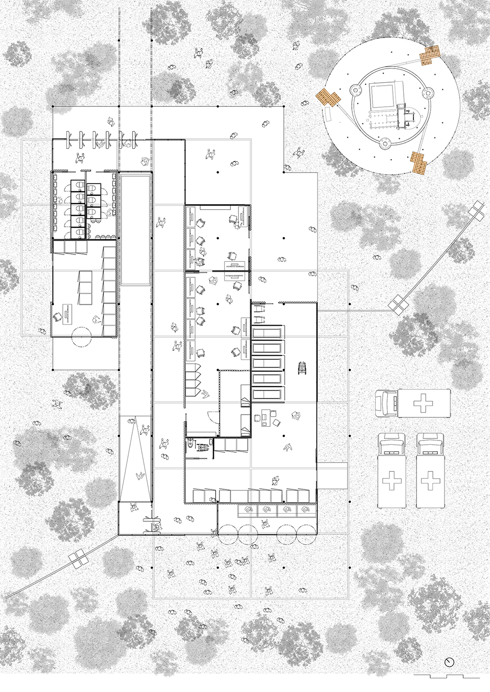 Sound Festival — Reception Pavilion — Plan