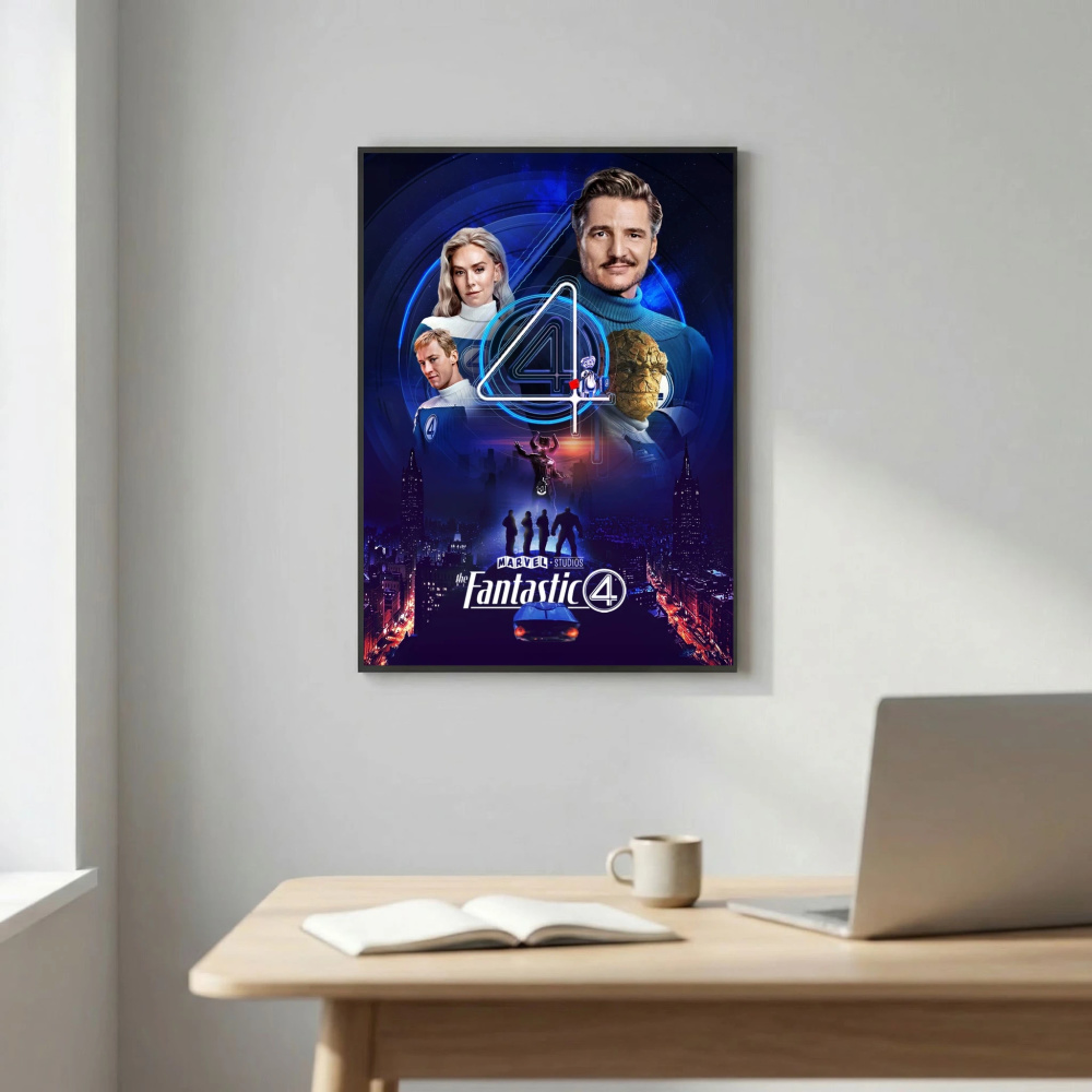 Epic Fantastic Four Poster: Heroes vs. Galactus