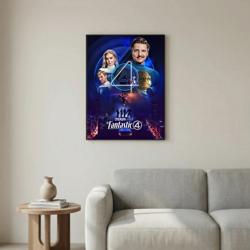 Epic Fantastic Four Poster: Heroes vs. Galactus
