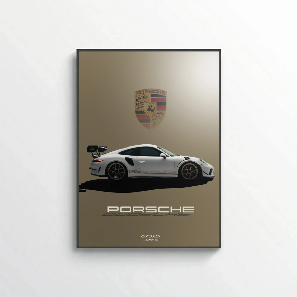GT3RS MR - Poster