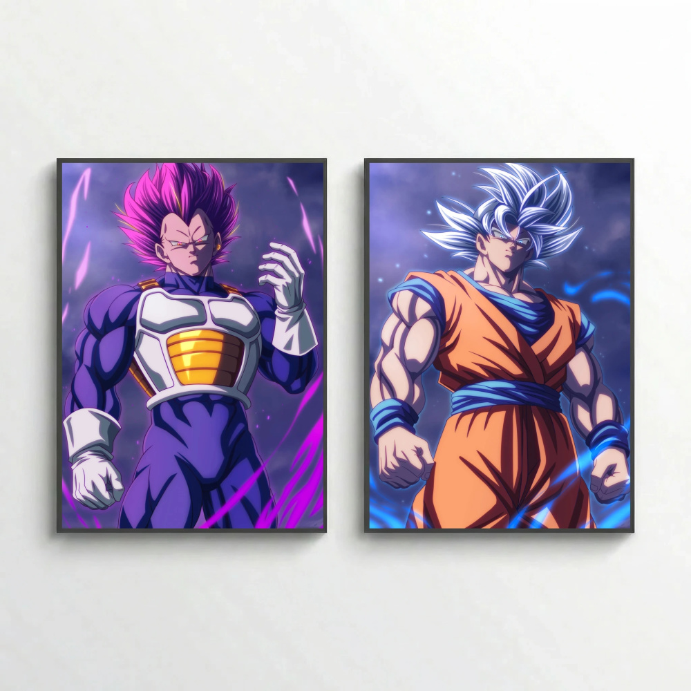 Goku & Vegeta Dragon Ball Super Poster | High Quality Anime Art