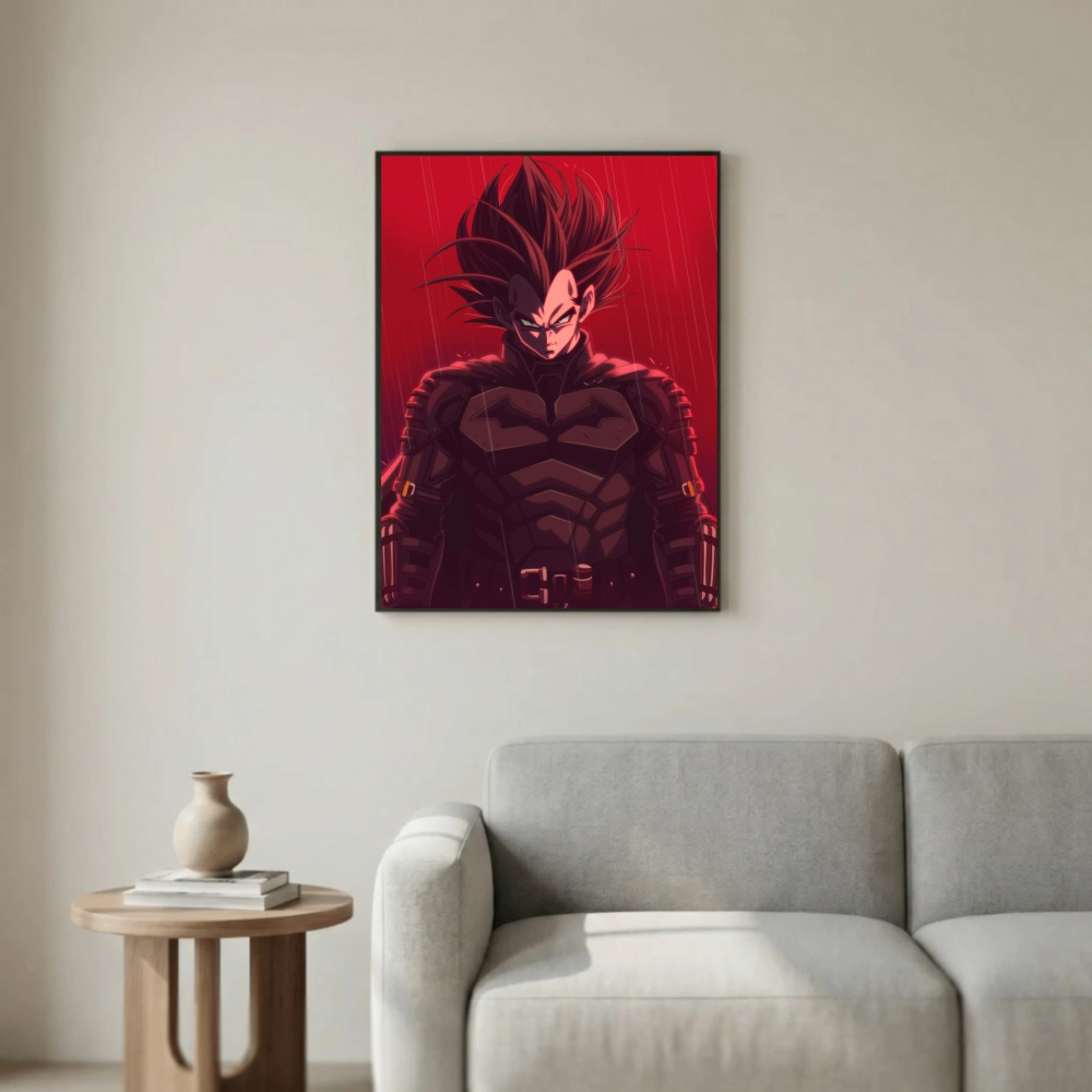 DragonBall x TheBatman Poster | High Quality Anime Art