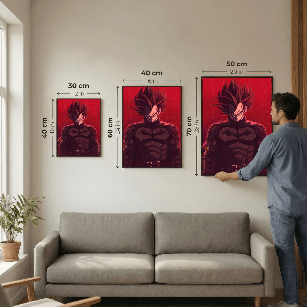 DragonBall x TheBatman Poster | High Quality Anime Art