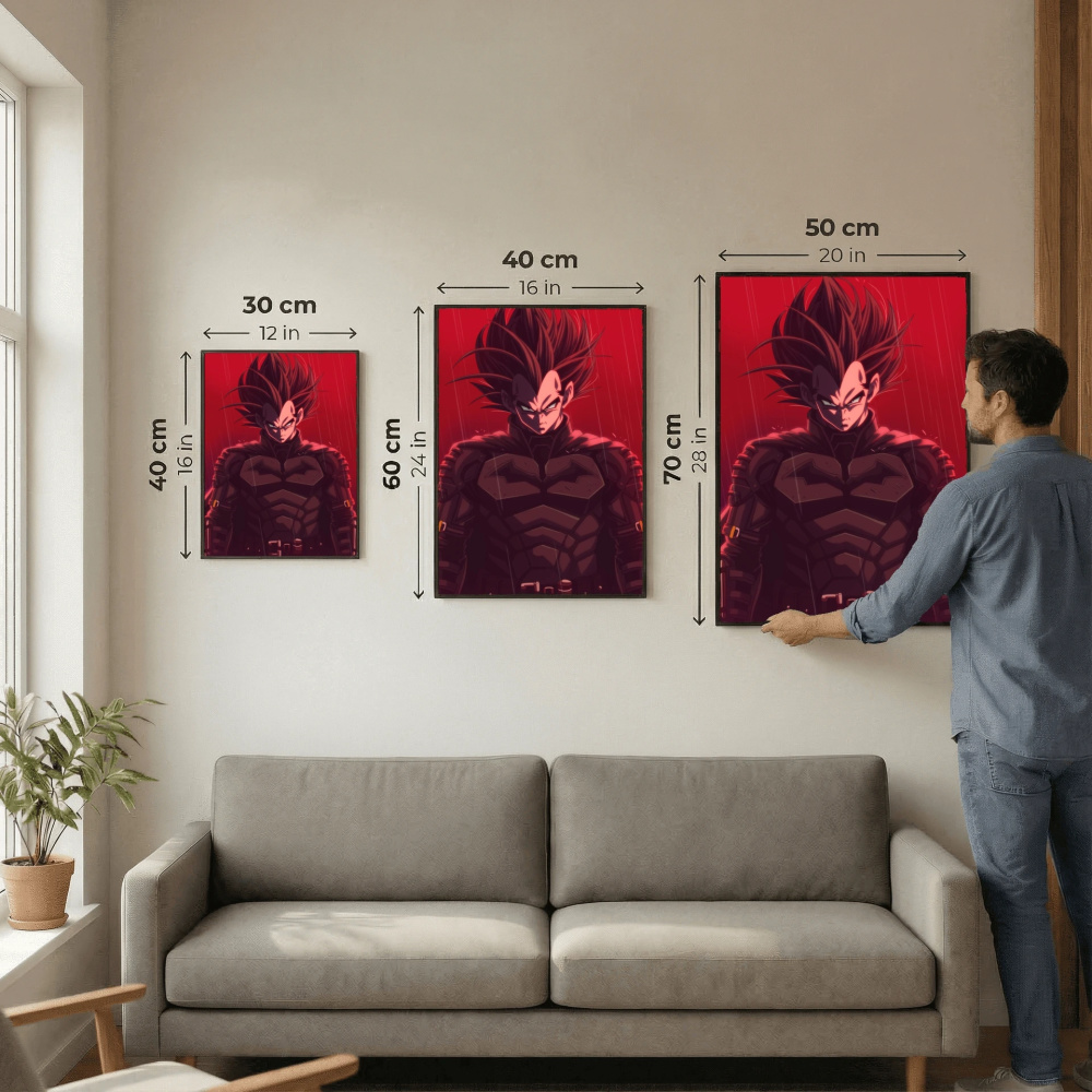 DragonBall x TheBatman Poster | High Quality Anime Art