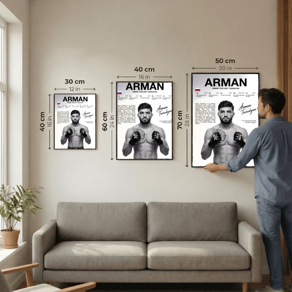 Arman Poster – Modern Abstract Wall Art Print