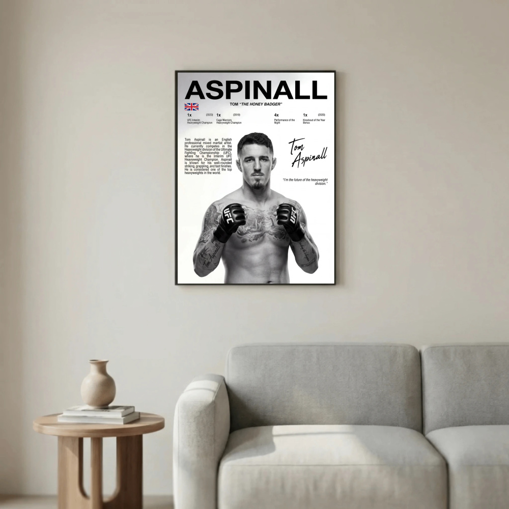 Aspinall Poster – Contemporary Minimalist Wall Art