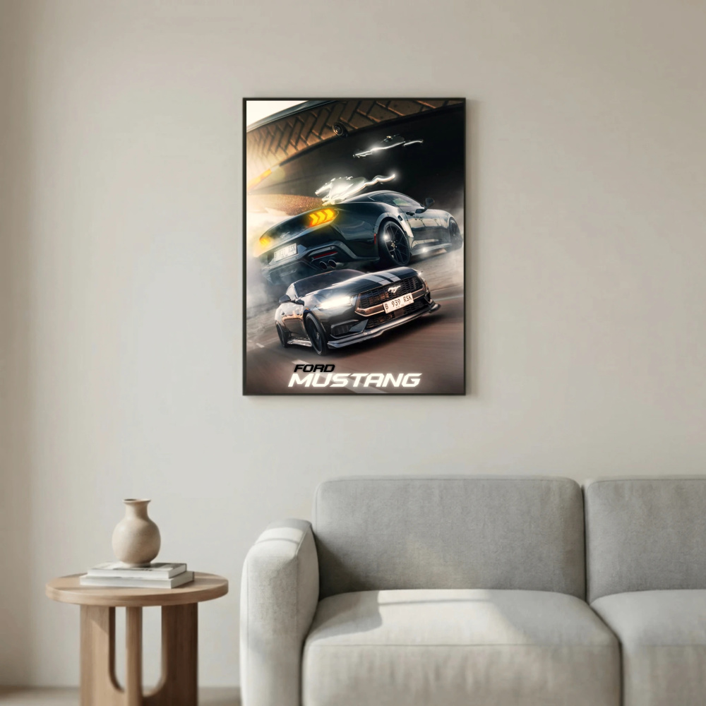 Ford Mustang Poster