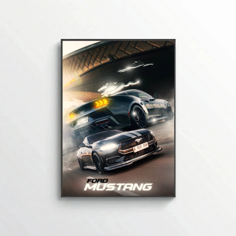 Ford Mustang Poster