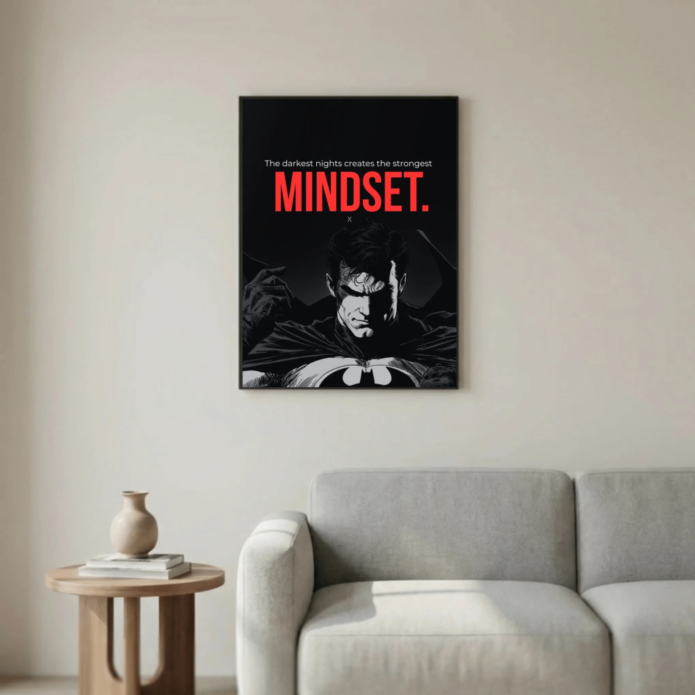 The darkest night create the strongest mindset.
