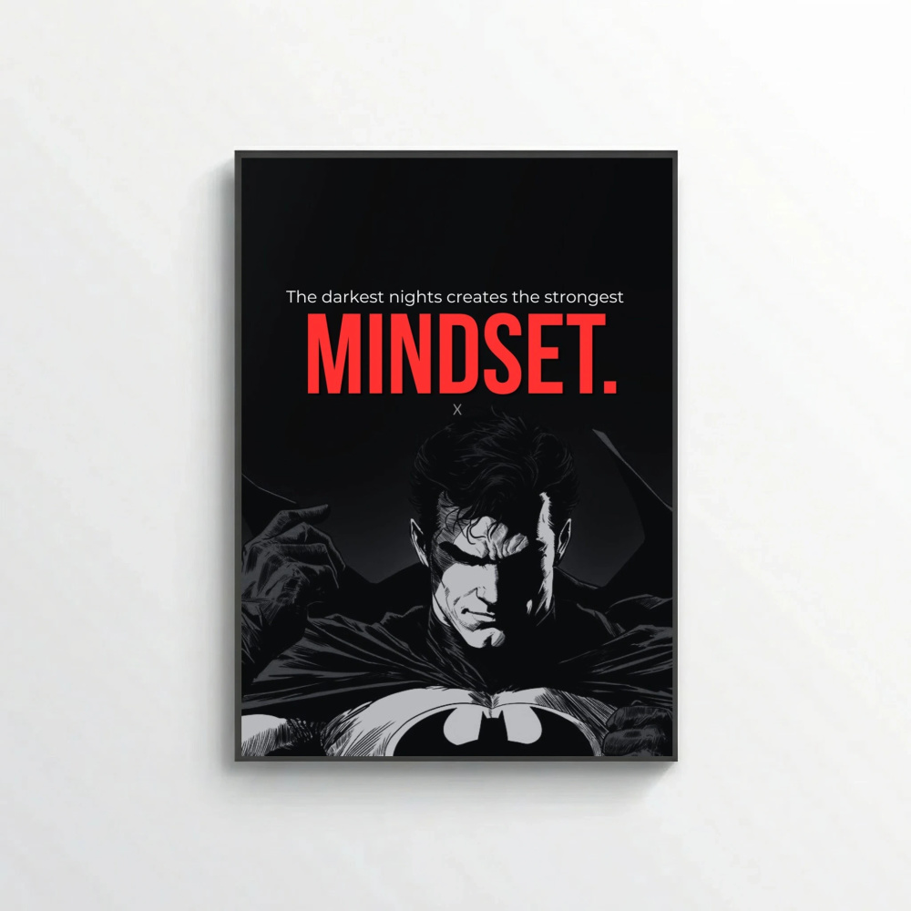 The darkest night create the strongest mindset.