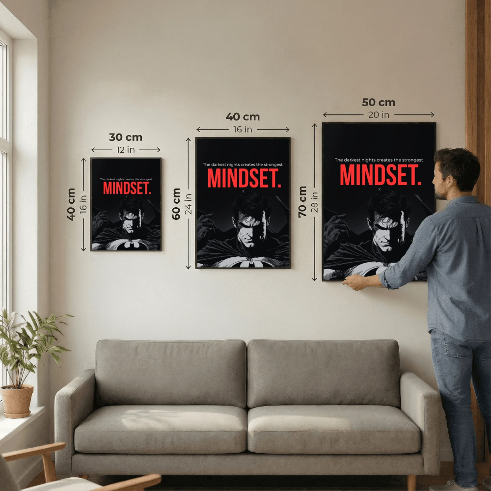 The darkest night create the strongest mindset.