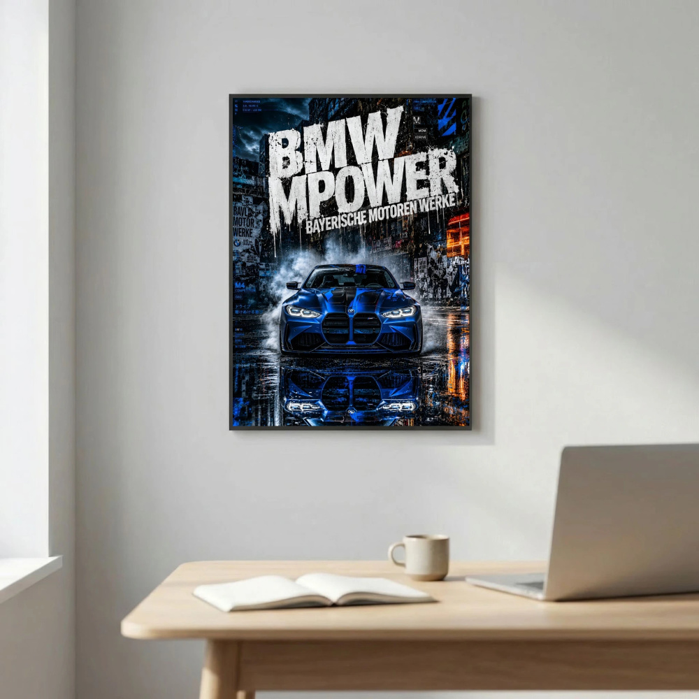 Stylized BMW M4 beast