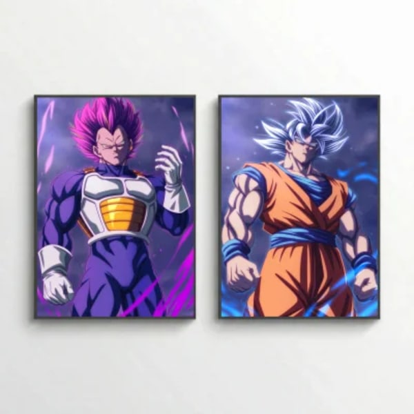 Goku & Vegeta Dragon Ball Super Poster | High Quality Anime Art