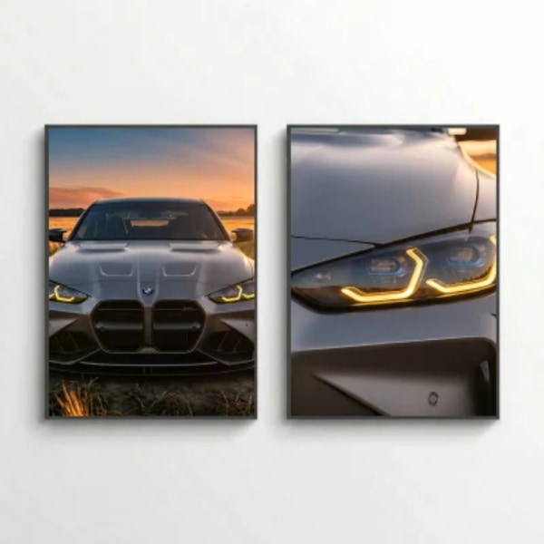 BMW M4 GT in Golden hour