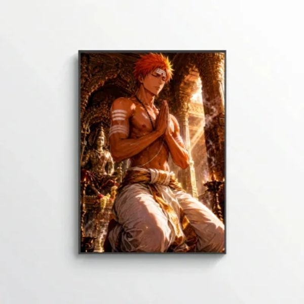 Ichigo in Vedic temple