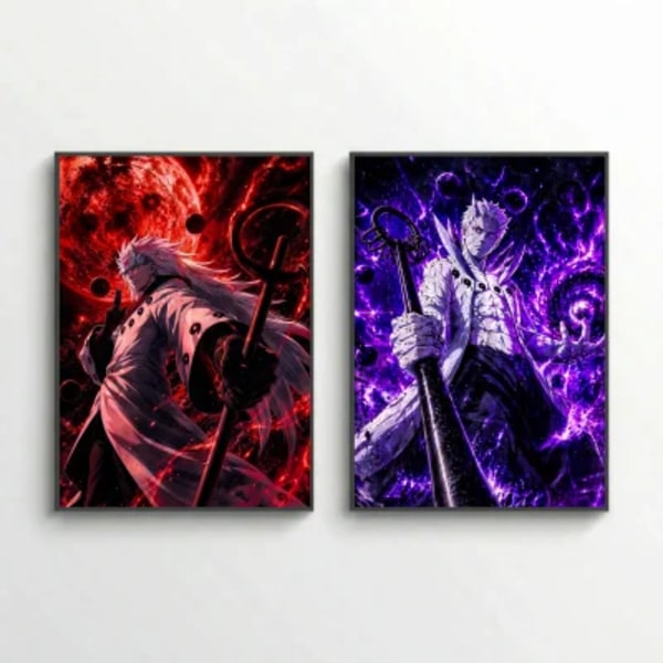 Madara & Obito as 10 tail jinchuriki