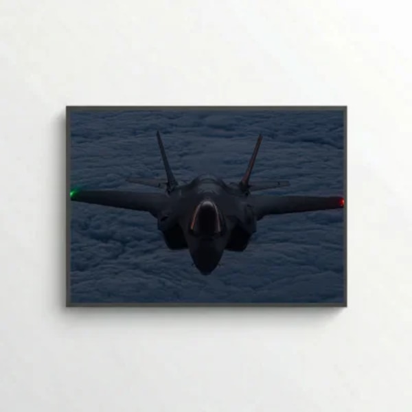 Flying into the night