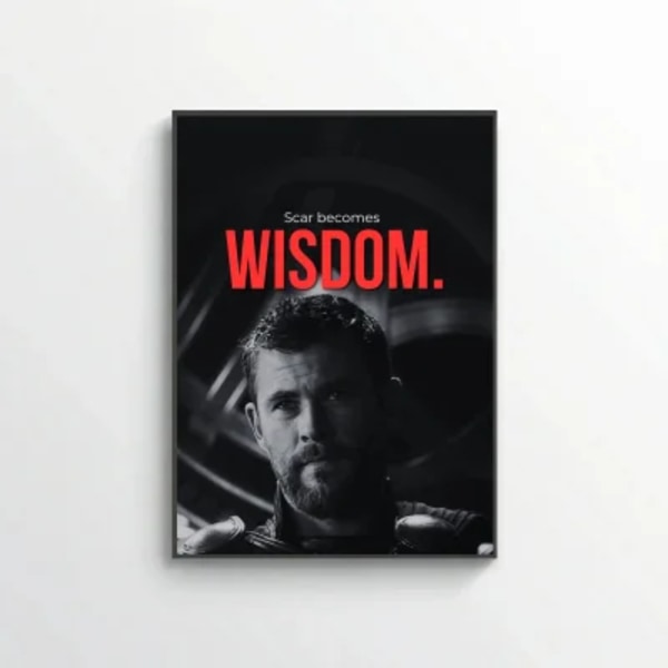 Scars become wisdom