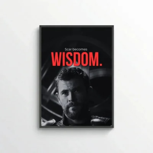 Scars become wisdom