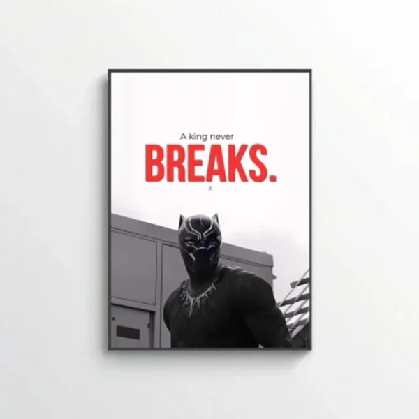 A king never breaks
