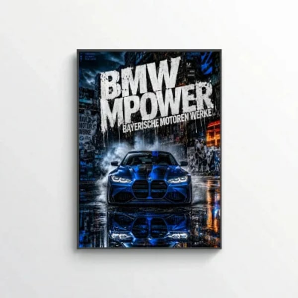 Stylized BMW M4 beast