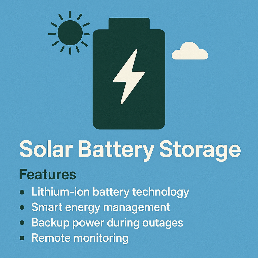 Solar Battery Storage