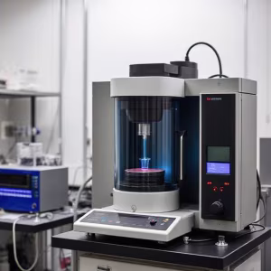 Bomcalorimeter in een laboratorium.