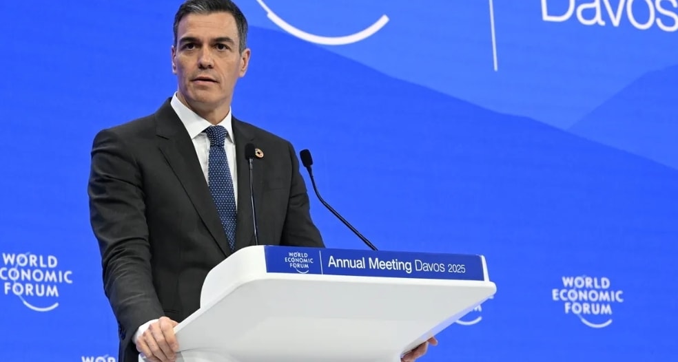 El viaje exprés de Pedro Sánchez a Davos costó 185.000 euros a los españoles