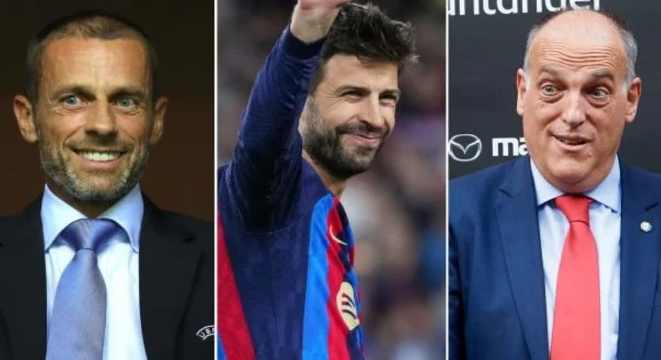 Piqué también hizo negocios con Liga y UEFA cuando era jugador profesional y cobró 1,2 millones