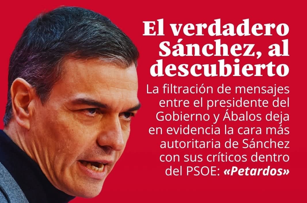 Si Sánchez dice esto de los suyos, a saber lo que dirá de los que no lo son