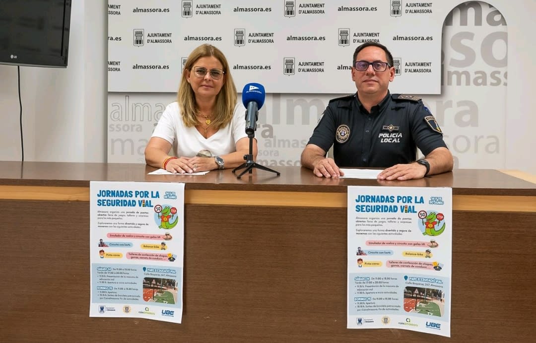 Almassora enseña a los más pequeños con juegos, talleres y sorpresas a circular con seguridad