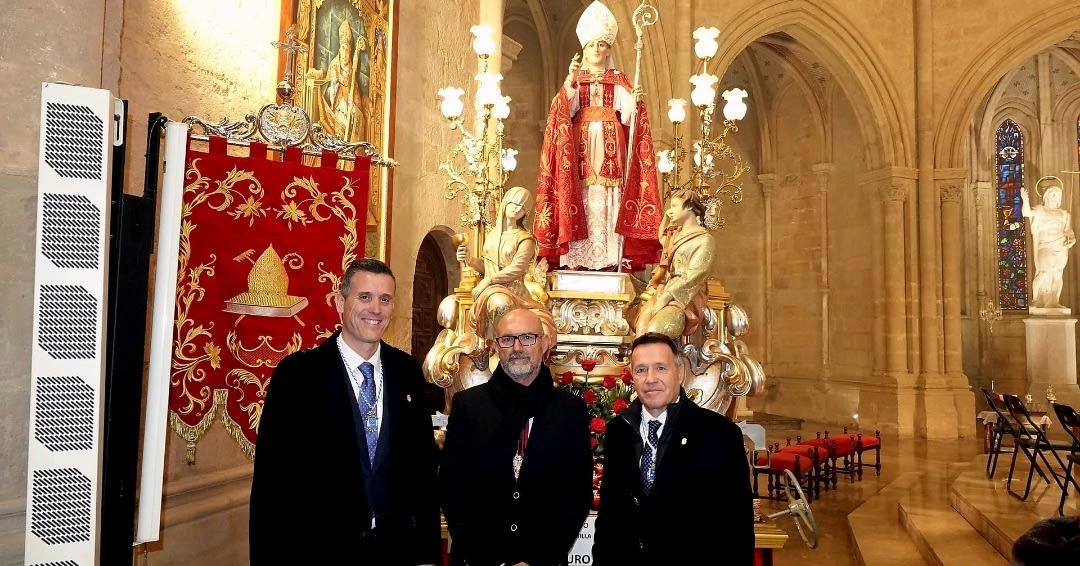 Burriana logra la autorización para restaurar la peana de Sant Blai, un símbolo de la ciudad