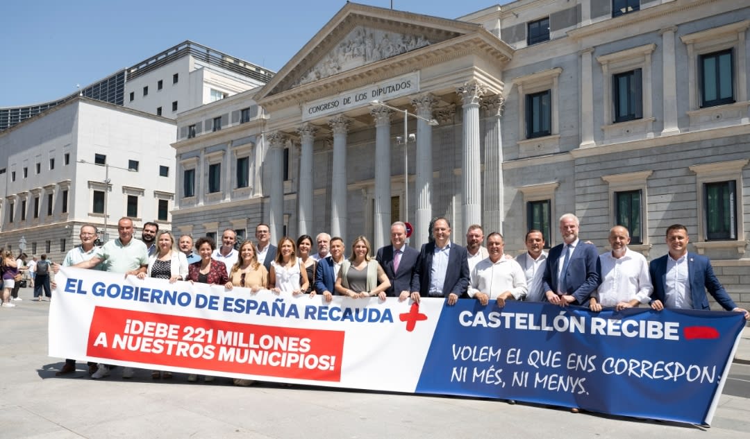 El PPCS exige el pago inmediato de los más de 200 millones de euros que Sánchez debe a la provincia porque “son de los castellonenses”
