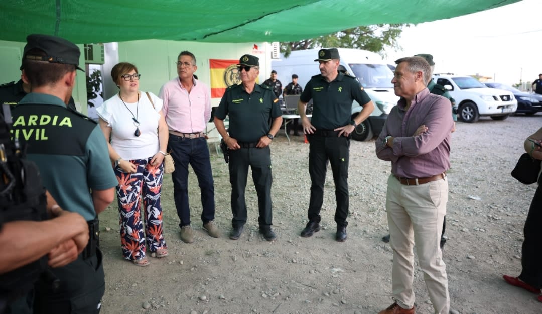 Presentación del dispositivo de la Guardia Civil para el Arenal Sound 2025