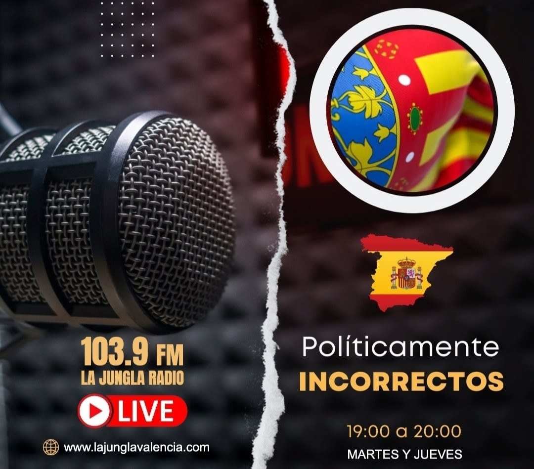 Políticamente Incorrectos vuelve a La Jungla Radio Valencia 103.9 FM el 2 de septiembre
