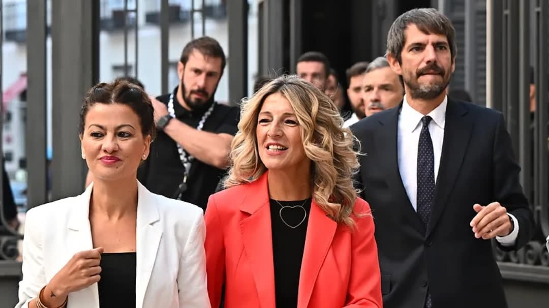 Sumar "garantiza" la aprobación del embargo a Israel, Yolanda Díaz sigue con su circo