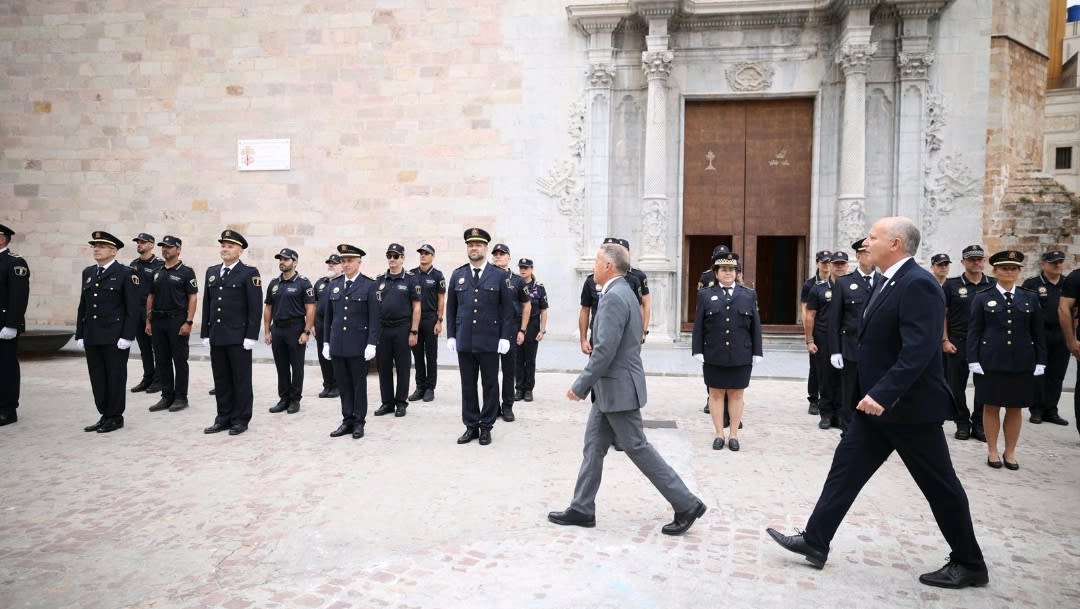 La Policía Local de Burriana celebra los actos de su patrón San Miguel Arcángel