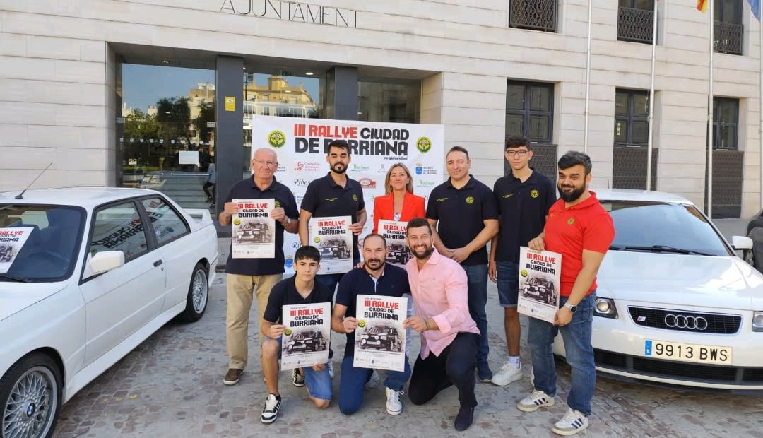 Burriana acoge este fin de semana la tercera edición del Rallye Ciudad de Burriana