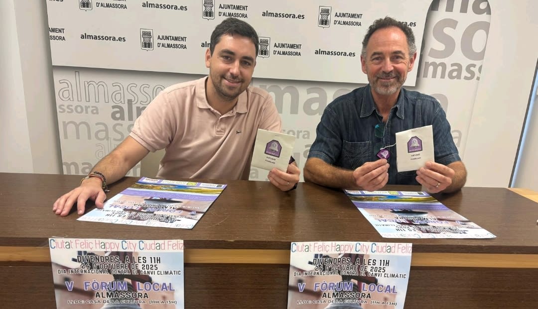 Almassora conciencia a los jóvenes sobre el cambio climático en el V Fòrum Local