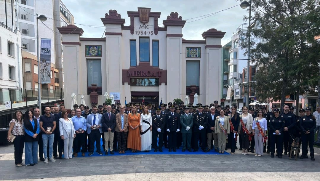 Almassora conmemora el Día de la Policía Local reconociendo la labor de sus agentes para garantizar la seguridad ciudadana