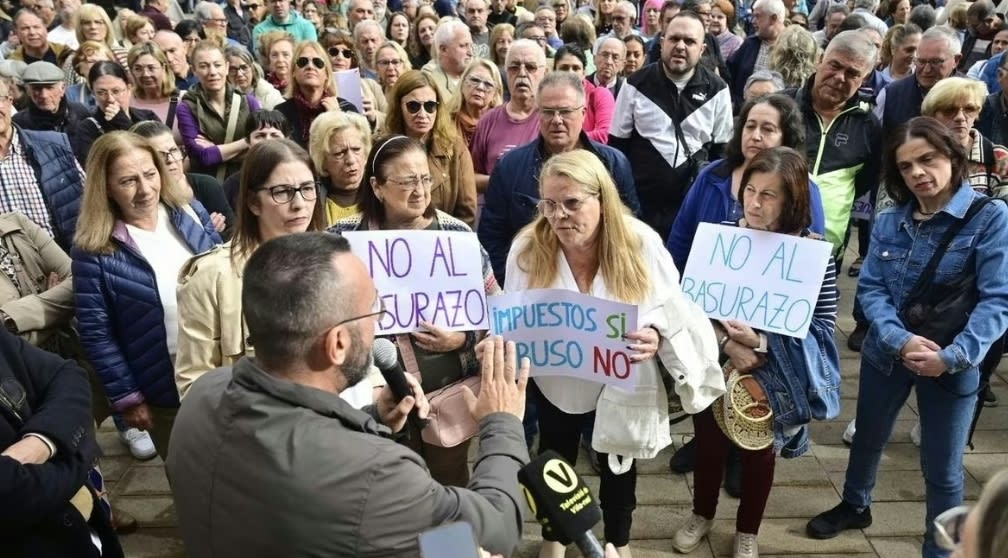 Recordatorio para los vecinos: Manifestación contra el Tasazo de Basuras