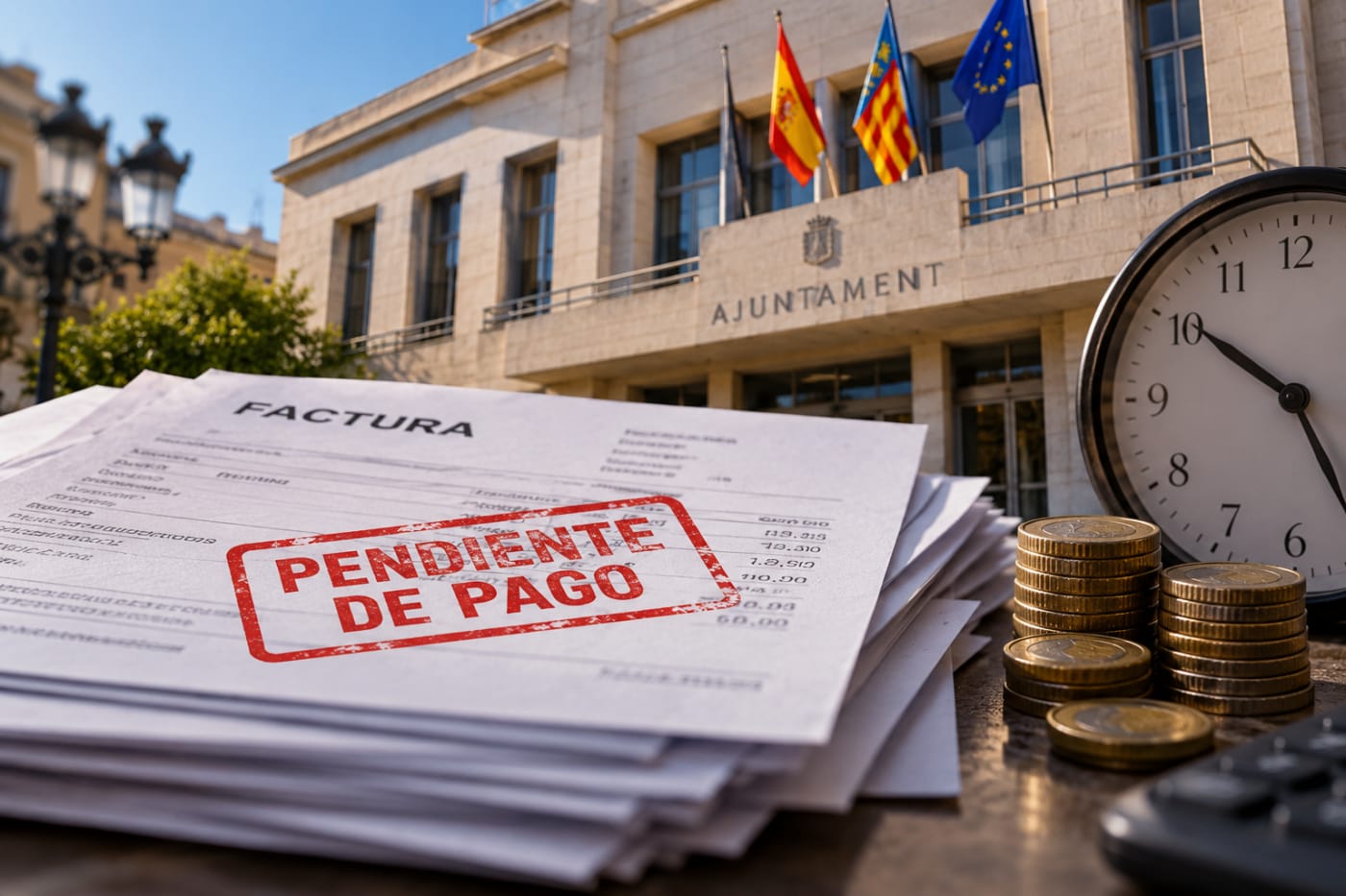 Los retrasos en el pago de facturas le cuestan a Vila-real otros 36.000 euros