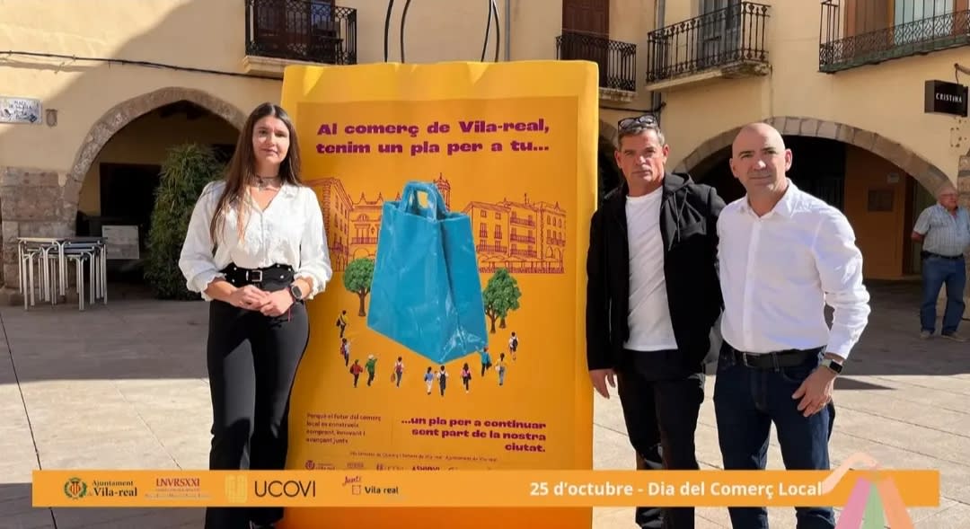 Benlloch y Madrigal celebraron el Día del Comercio Local mientras el comercio de Vila-real espera hechos