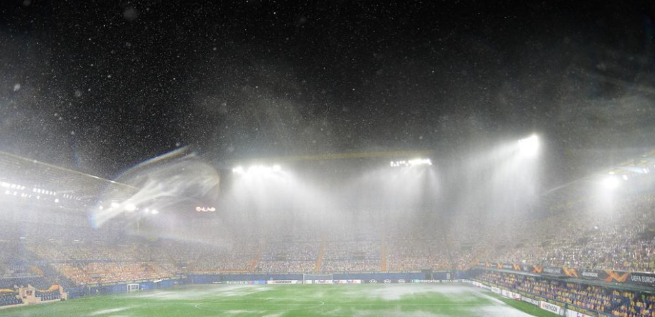 Suspendido el Villarreal-Espanyol por alerta meteorológica