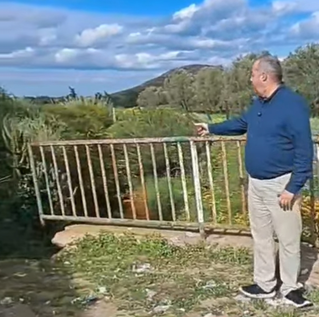 La barandilla en Doctores Barrionuevo su instalación es nefasta