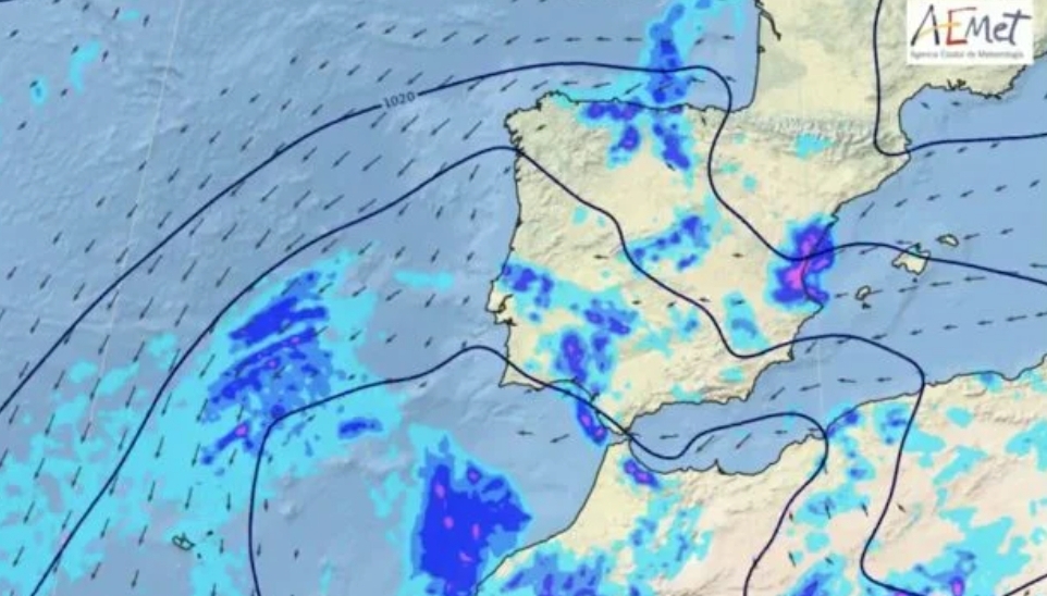 La AEMET avanza el tiempo para Semana Santa y no pinta bien: «Esas precipitaciones