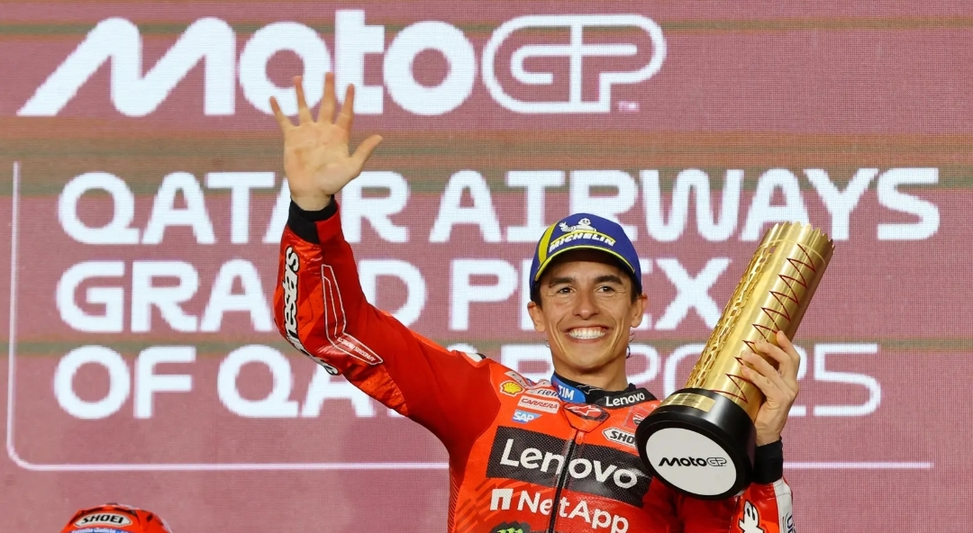 Marc Márquez se sobrepone a los imprevistos y hace una gestión en su tercera victoria en Qatar